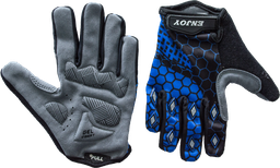 [UNI632] UNI guantes ENJOY BMX niño d/largo 8Y cyan blue AI-05-2589