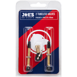 [VAL002] Valvula JOE'S tubeless french/presta 48mm 2pcs 180143