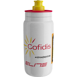 [CAR074] Caramañola ELITE FLY TEAM COFIDIS white 550ml 1604354