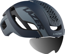 [CAS064] Casco LAZER Bullet 2.0 CE/ Matte Blue Grey M +lens+led