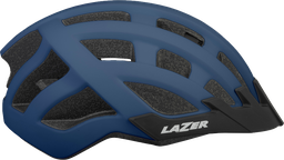 [CAS097] Casco LAZER Compact DLX  Matte dark blue uni size +net+led