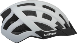 [CAS098] Casco LAZER Compact DLX  Matte white uni size +net+led