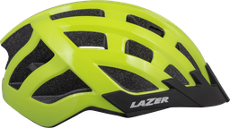 [CAS095] Casco LAZER Compact DLX  flash yellow uni size +net+led