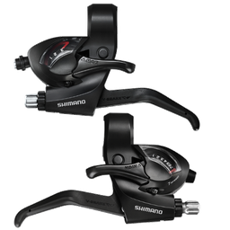 [MAI017] Manilar SHIMANO MTB Integr ST-EF41 3x7v s/fundas black set
