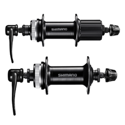 [MAZ0543] Manzanas SHIMANO TOURNEY FH-TX505 36H 8/9/10v c/look 166mm par black