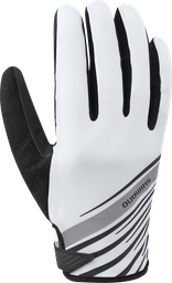 [UNI296] UNI Guante SHIMANO LONG Hombre GEL d/largo M WHITE ECWGLBSTS12MW0105