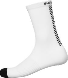 [UNI405] UNI Medias SHIMANO ORIGINAL TALL SOCKS UNISEX WHITE S-M (SHOE SIZE 36-40) ECWSCBSSS14UW0160