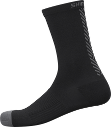 [UNI208] UNI Medias SHIMANO ORIGINAL TALL Unisex S-M (SHOE SIZE 36-40) BLACK ECWSCBSSS14UL0160