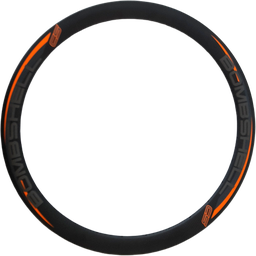 [ARO037] Aro BMX BOMBSHELL  20X1 1/8  carbon 28h front 35mm mini orange