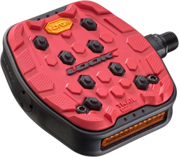 [PED058] Pedal LOOK MTB TRAIL GRIP RED 00024648