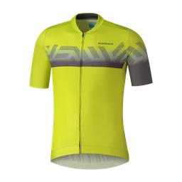 [UNI552] UNI Camiseta SHIMANO KITA ZIP m/corta HOMBRE M YELLOW PCWJSTSVE11MY0105