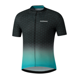 [UNI074] UNI Camiseta SHIMANO TEAM m/corta HOMBRE S BLACK/GREEN PCWJSPSVE31ML1204