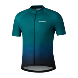[UNI587] UNI Camiseta SHIMANO TEAM m/corta HOMBRE XL GREEN/NAVY PCWJSPSVE31MN0107