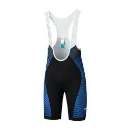 [UNI154] UNI Pantaloneta SHIMANO TEAM BIB SHORTS c/tirante HOMBRE M BLUE