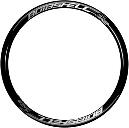 [ARO245] Aro BMX BOMBSHELL 20 1 3/8 aluminio EXPERT 240 32h front black