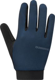 [UNI664] UNI Guante SHIMANO EXPLORER FF Hombre d/largo L BLUE GRAY