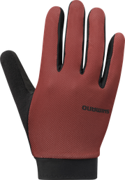 [UNI671] UNI Guante SHIMANO EXPLORER FF Hombre d/largo M RED