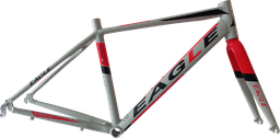 [CUA037] Cuadro EAGLE IMPREZA 700 alloy 460mm c/trinche 31.6mm cement grey/red