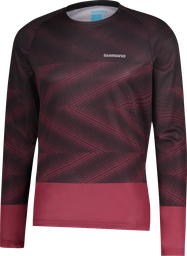 [UNI620] Buso SHIMANO MYOKO MTB Hombre m/larga S Red