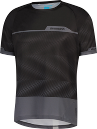 [UNI621] Camiseta SHIMANO MYOKO Hombre m/corta L Black
