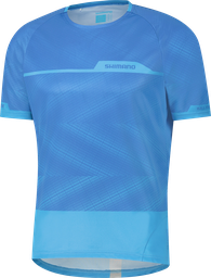 [UNI625] Camiseta SHIMANO MYOKO Hombre m/corta S Blue