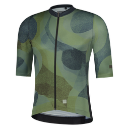 [UNI697] Jersey SHIMANO EVOLVE Hombre m/corta S Transparent Green