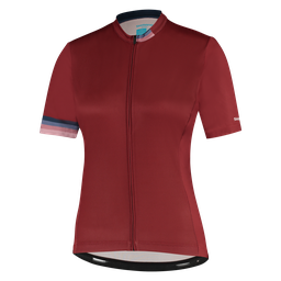 [UNI710] Jersey SHIMANO MIZUKI Dama m/corta S Matte Brown