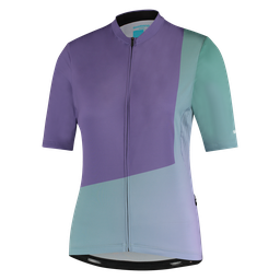 [UNI731] Jersey SHIMANO SUMIRE Dama m/corta S Purple/Green