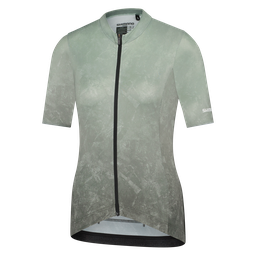[UNI733] Jersey SHIMANO SUMIRE Dama m/corta S Transparent Green