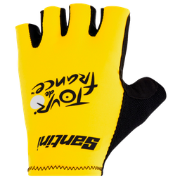 [UNI101] Guantes SANTINI Le Tour de France d/corto Caballero Talla:L