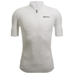 [UNI492] Jersey SANTINI 3S PURO Caballero Talla:L White