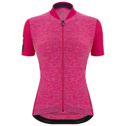 [UNI503] Jersey SANTINI 3S PURO Dama Talla:M Raspberry