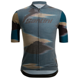 [UNI582] Jersey SANTINI WATT TRAINING Caballero Talla:M Olive
