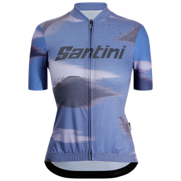[UNI585] Jersey SANTINI WATT TRAINING Dama Talla:XS Royal Blue