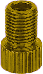 [ADA031] Adaptador EAGLE valvula F/V A A/V  pequeño gold uni