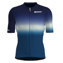 [UNI817] Jersey SANTINI HORIZON LT Talla: L Blue