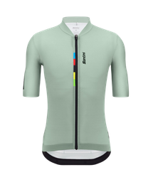 [UNI834] Jersey SANTINI LT UCI Talla: XXS Green 