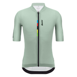 [UNI834] Jersey SANTINI LT UCI Talla: XXS Green 